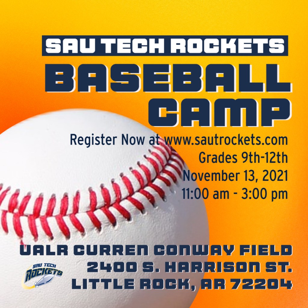 Rocket Baseball Camp SAU Tech Rockets