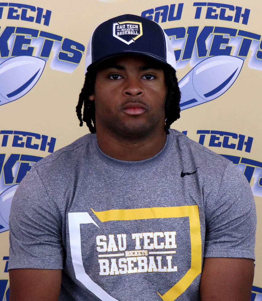 Young African American man in cap and gray t-shirt