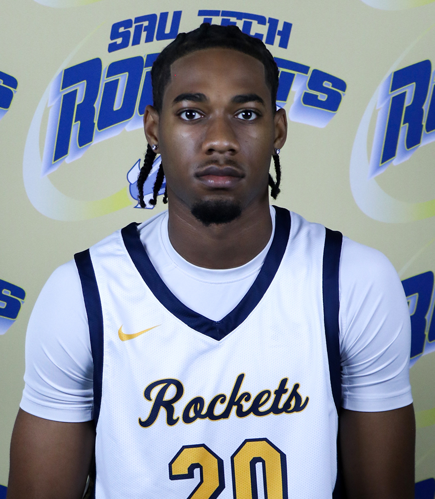 Young African American Man in White Jersey Number 20