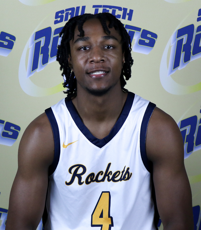 Young African American Man in White Jersey Number 4